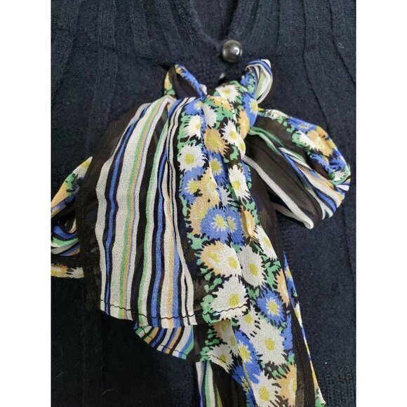 Anthropologie Liora Tie Back Sweater Wool Blend Size‎ XS - Picture 6 of 9